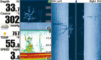 Humminbird Sonar Technologie Down Imaging